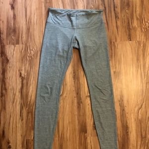 Lululemon Full Length Heathered Grey Leggings